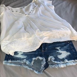 American Eagle hi-rise shortie
